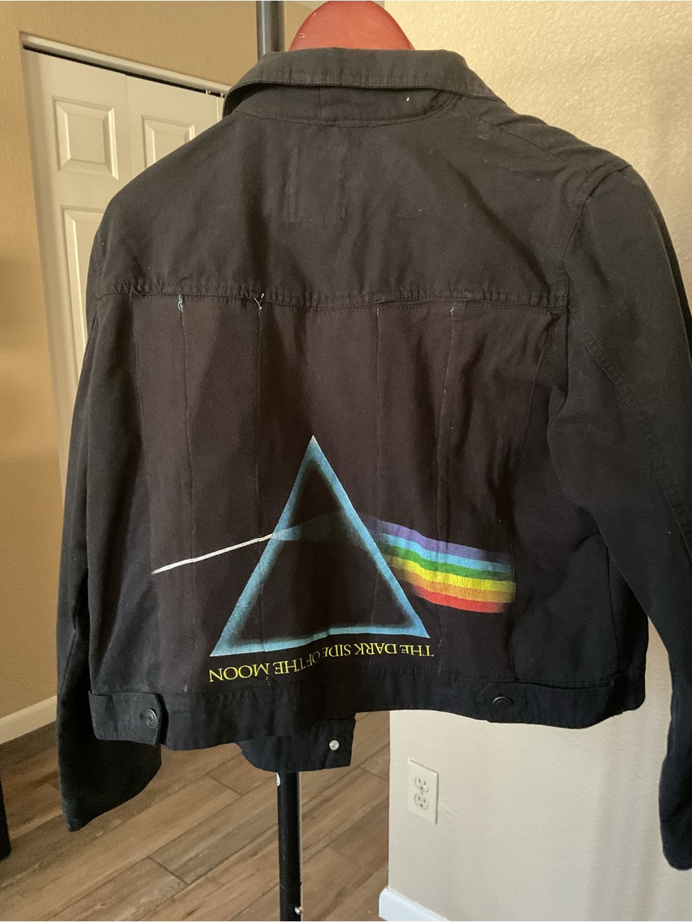 🌞✨AZThriftsoul Summer Reset Sale!⭐️🌵 Pink Floyd Upcycled Jean jacket